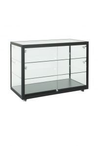 Aluminium Display Counter Cabinet With Full Display Area